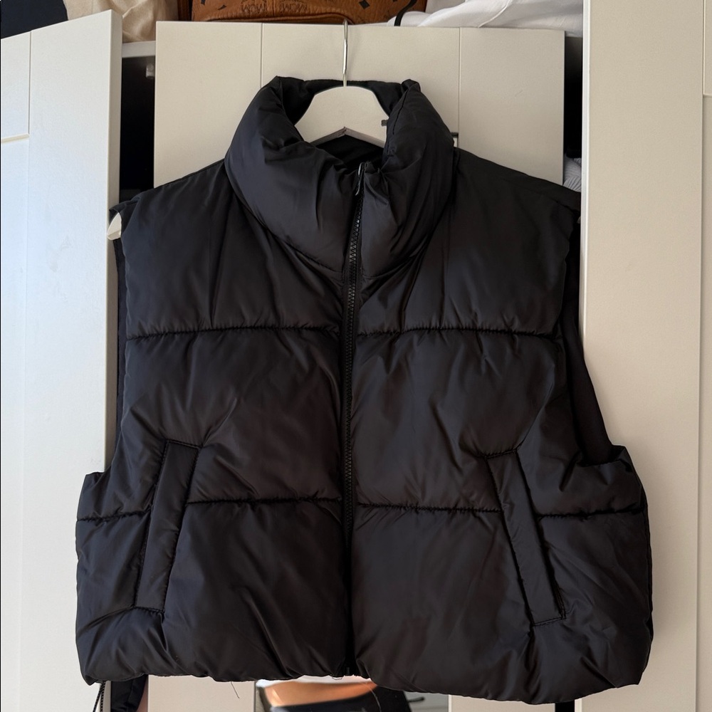 ASOS Black Puffer Vest